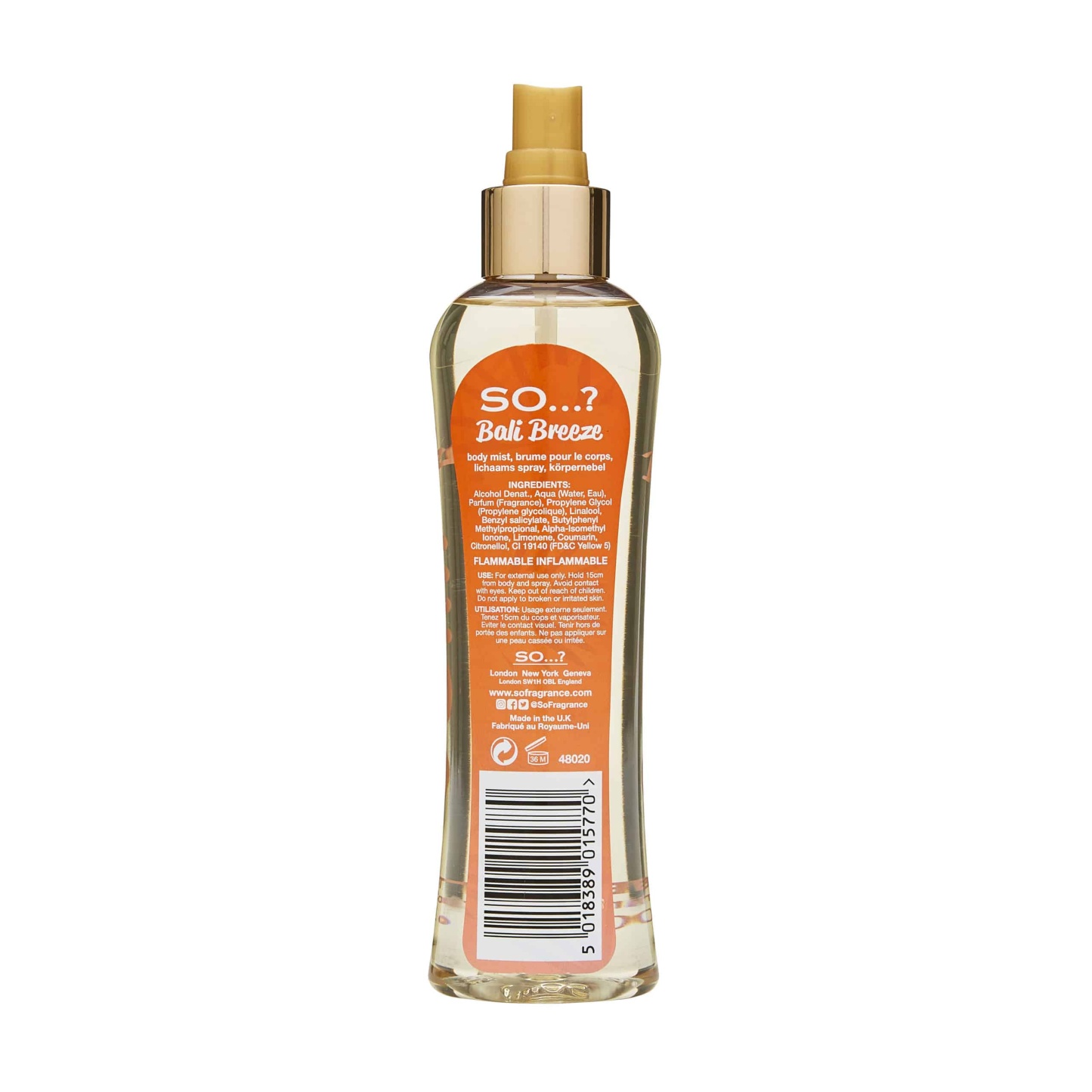 So…? Bali Breeze Body Mist 200ml