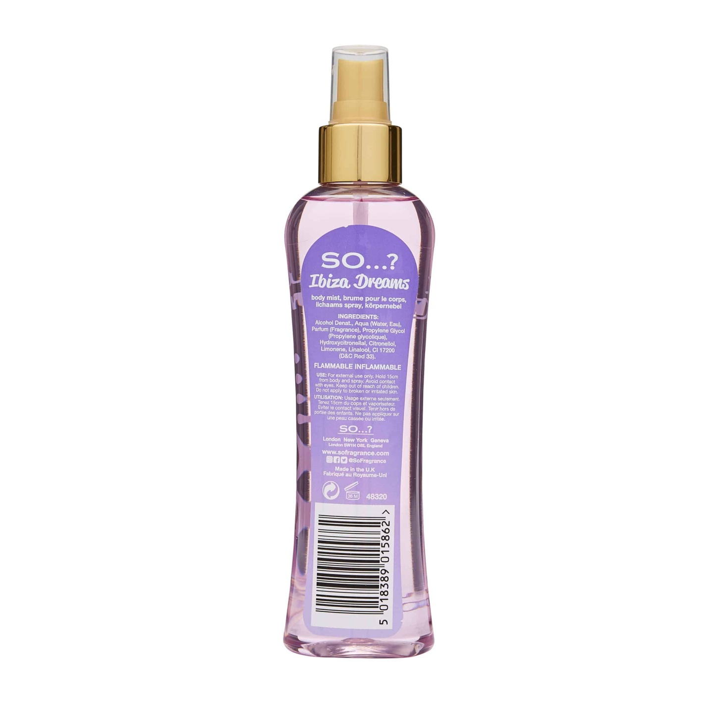 So…? Ibiza Dreams Body Mist 200ml