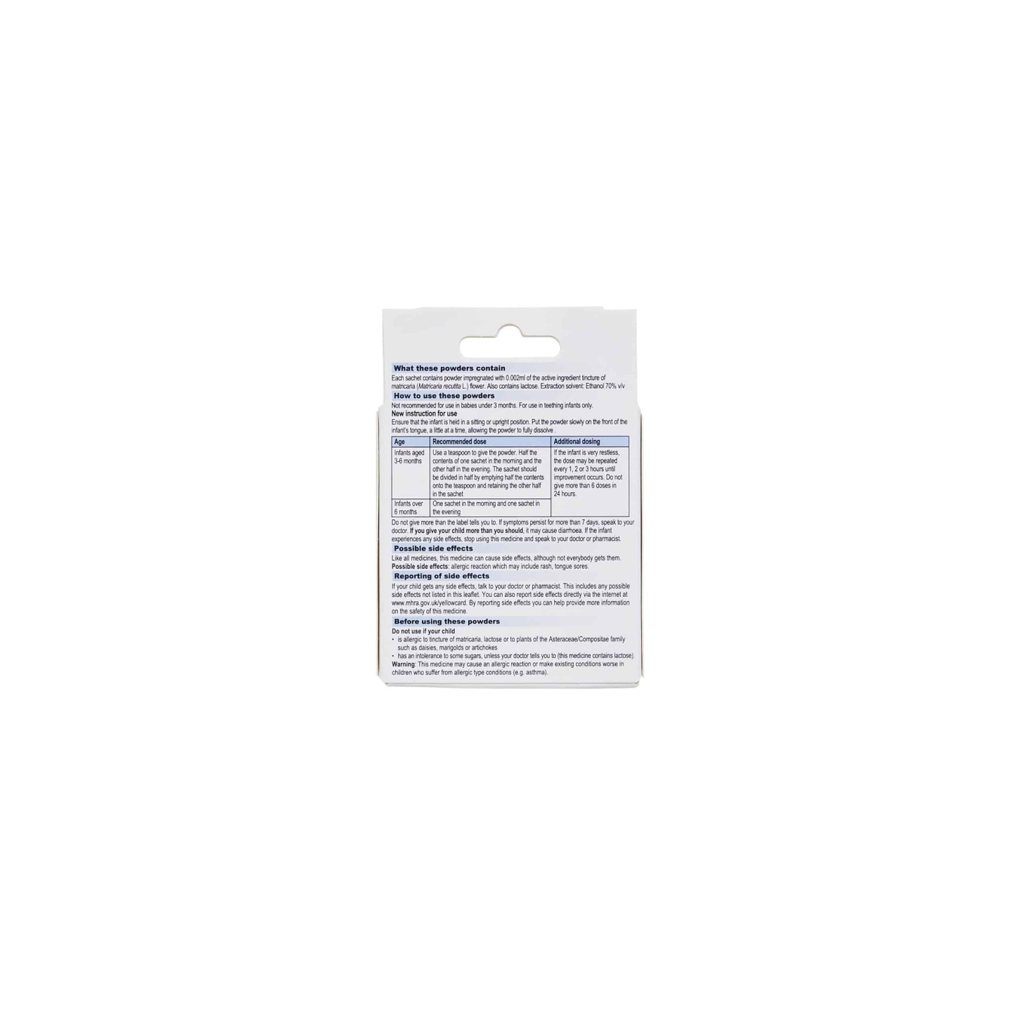 Ashton & Parsons Infant Teething Powders 10's