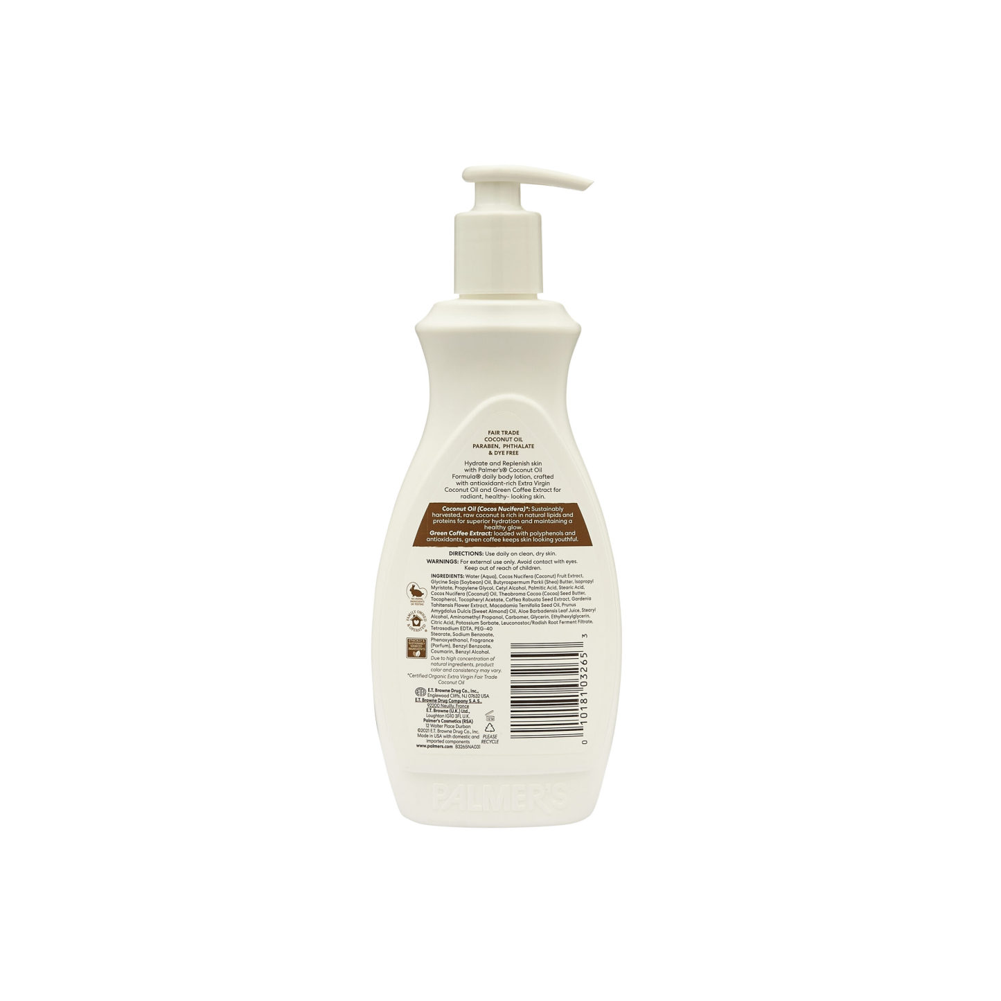 Palmer's Coconut Oil Formula Coconut Hydrate Daily Body Lotion 400ml