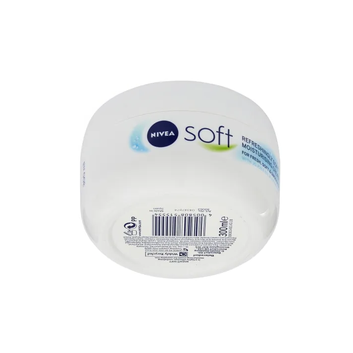 NIVEA Soft Moisturising Cream for Face, Hands & Body 300ml