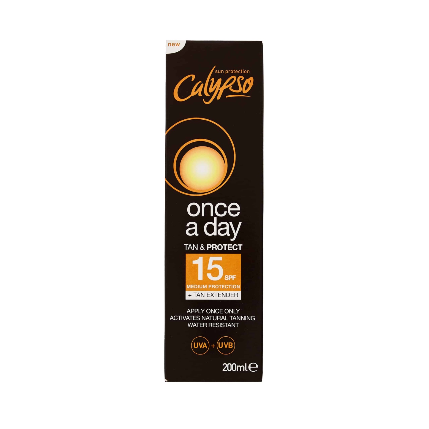 Calypso Once a Day Tan & Protect SPF15 200ml