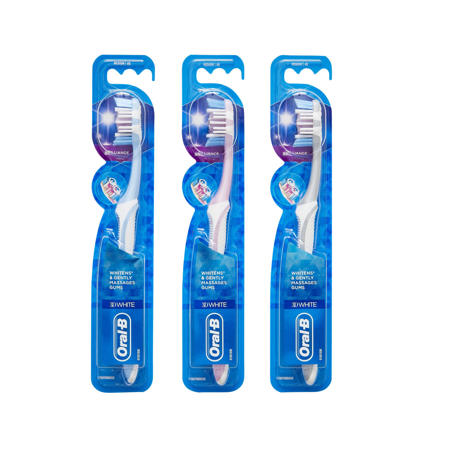 Oral-B 3D White Brilliance 40 Medium Toothbrush