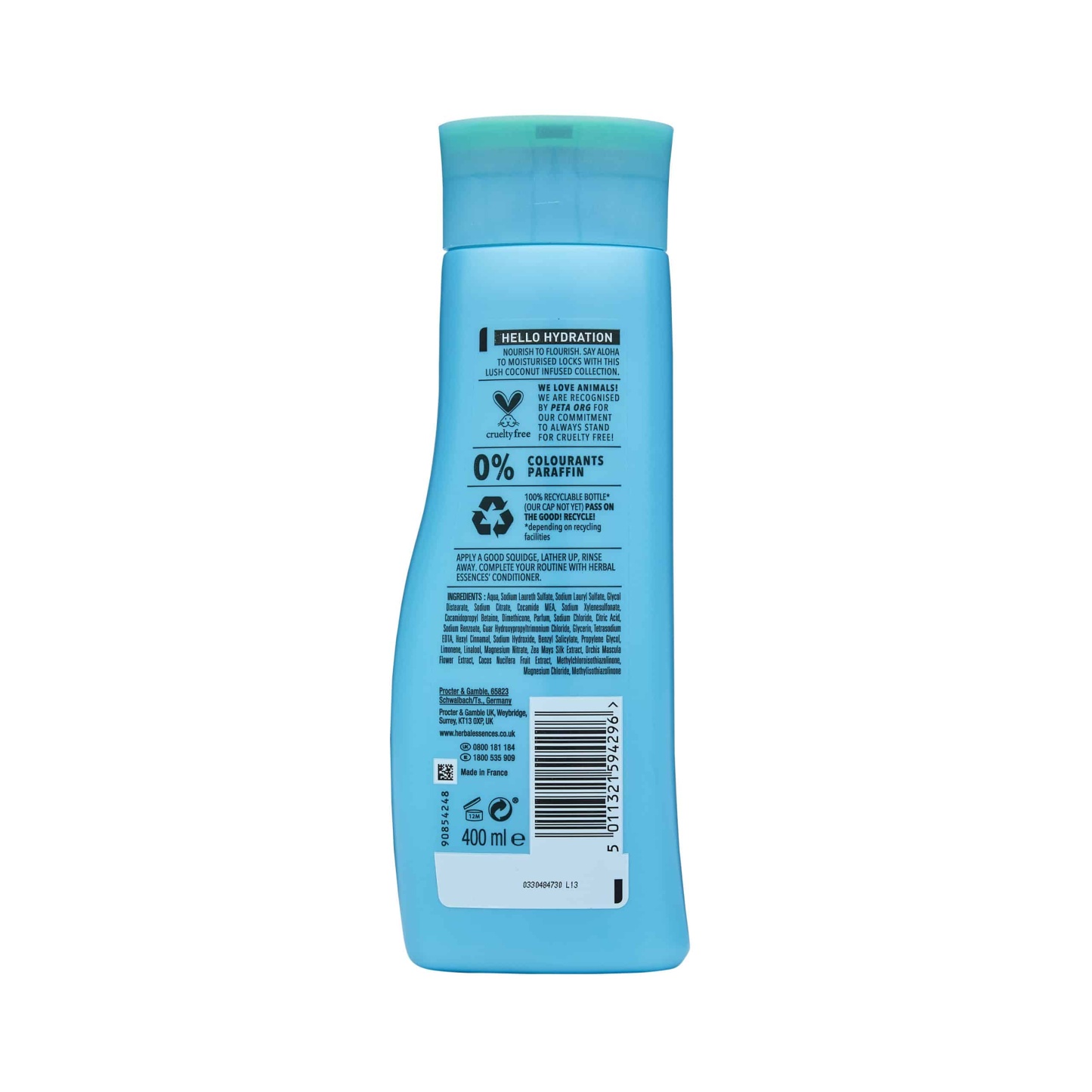 Herbal Essences Hello Hydration Shampoo 400ml