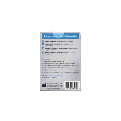 Steroplast Hydrocolloid Plasters 16's