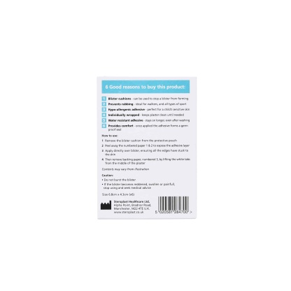 Steroplast Blister Cushions 6's