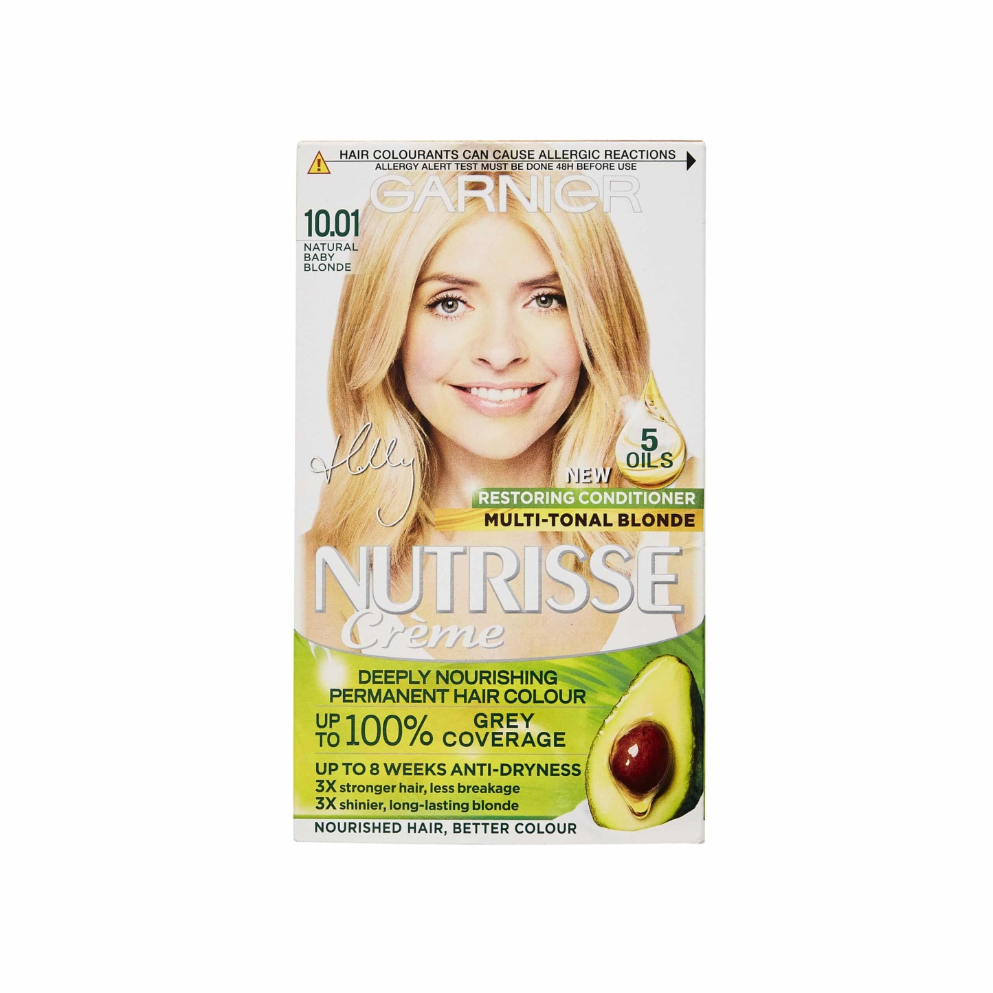 Garnier Nutrisse Permanent Hair Dye 10.01 Natural Baby Blonde - Holly Willoughby Shade
