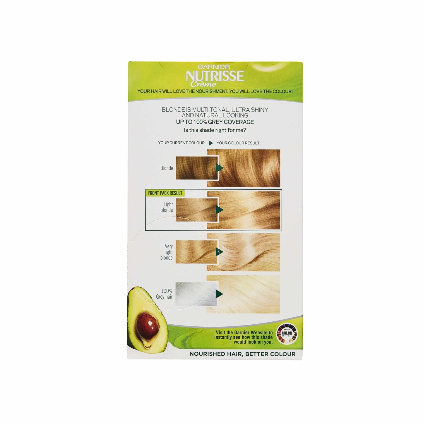 Garnier Nutrisse Permanent Hair Dye 10.01 Natural Baby Blonde - Holly Willoughby Shade