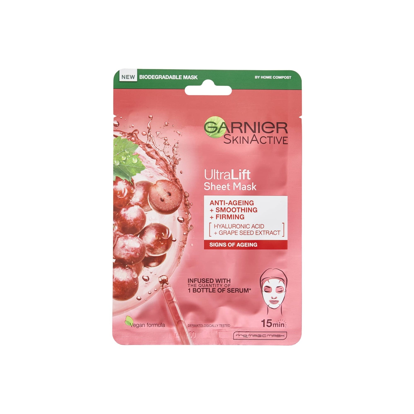 Garnier Ultralift Anti Ageing Face Sheet Mask 28g