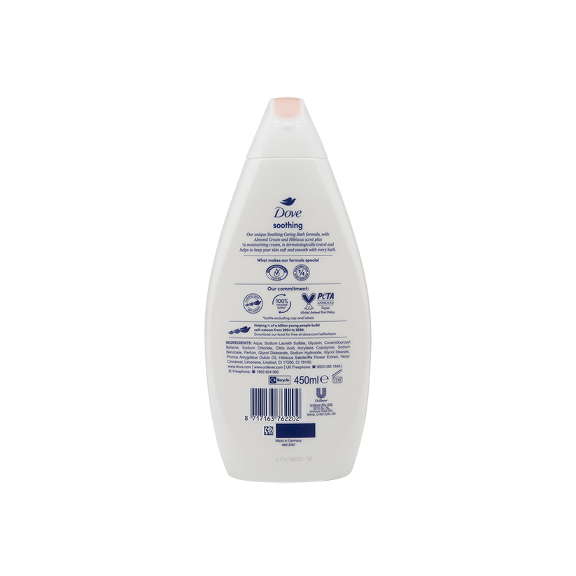 Dove Caring Bath Almond 450ml