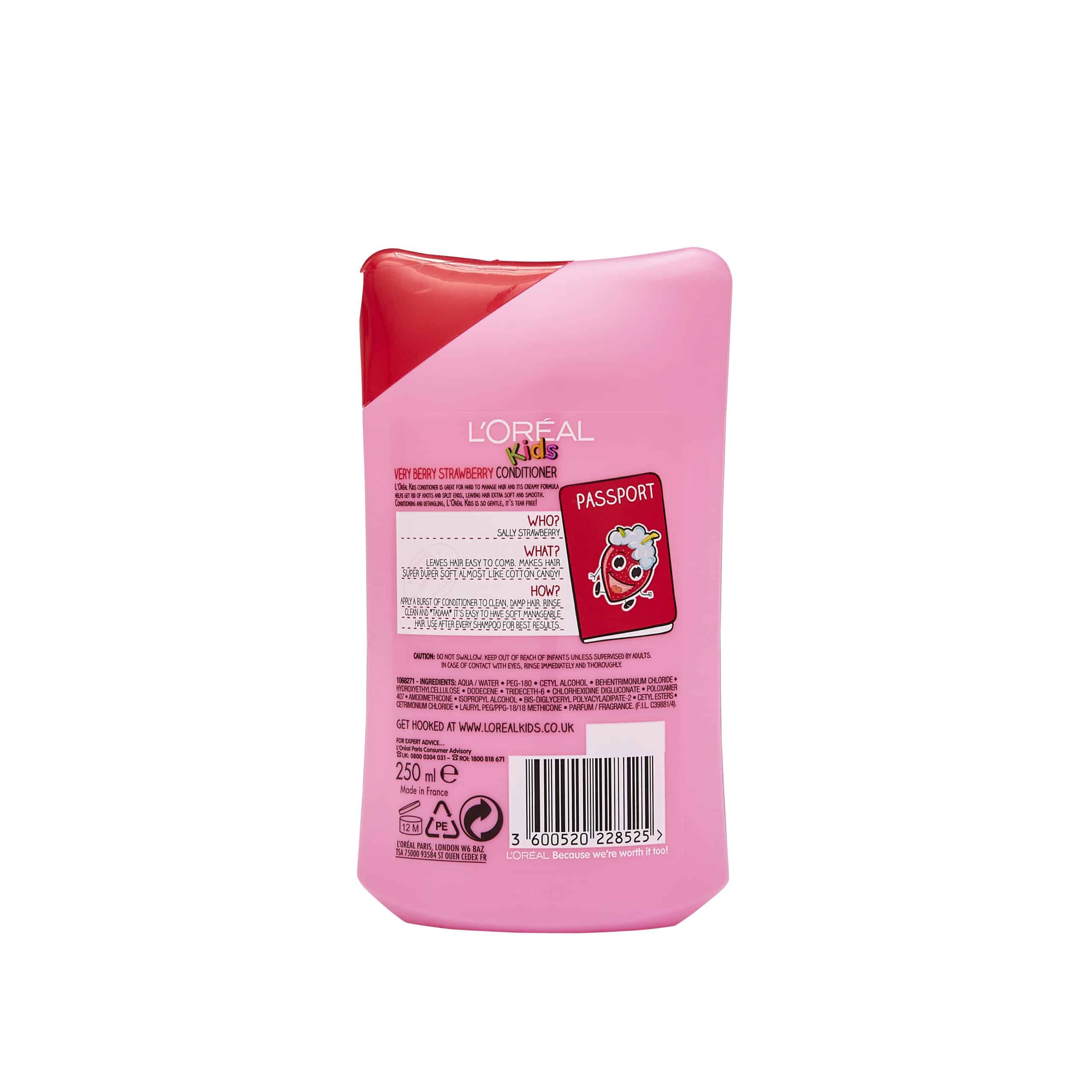 L'Oréal Kids Very Berry Strawberry Conditioner 250ml