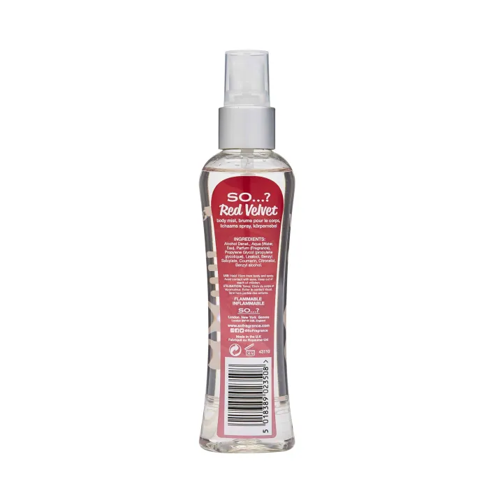 So...? Red Velvet Body Mist 100ml