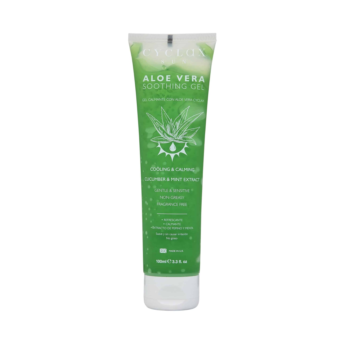 Cyclax Sun Aloe Vera Soothing Gel 100ml