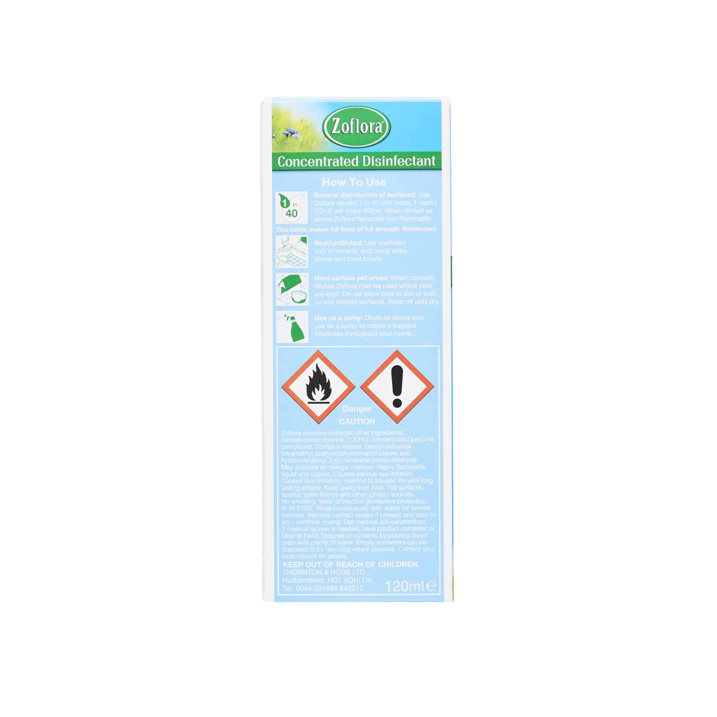 Zoflora Linen Fresh 120ml