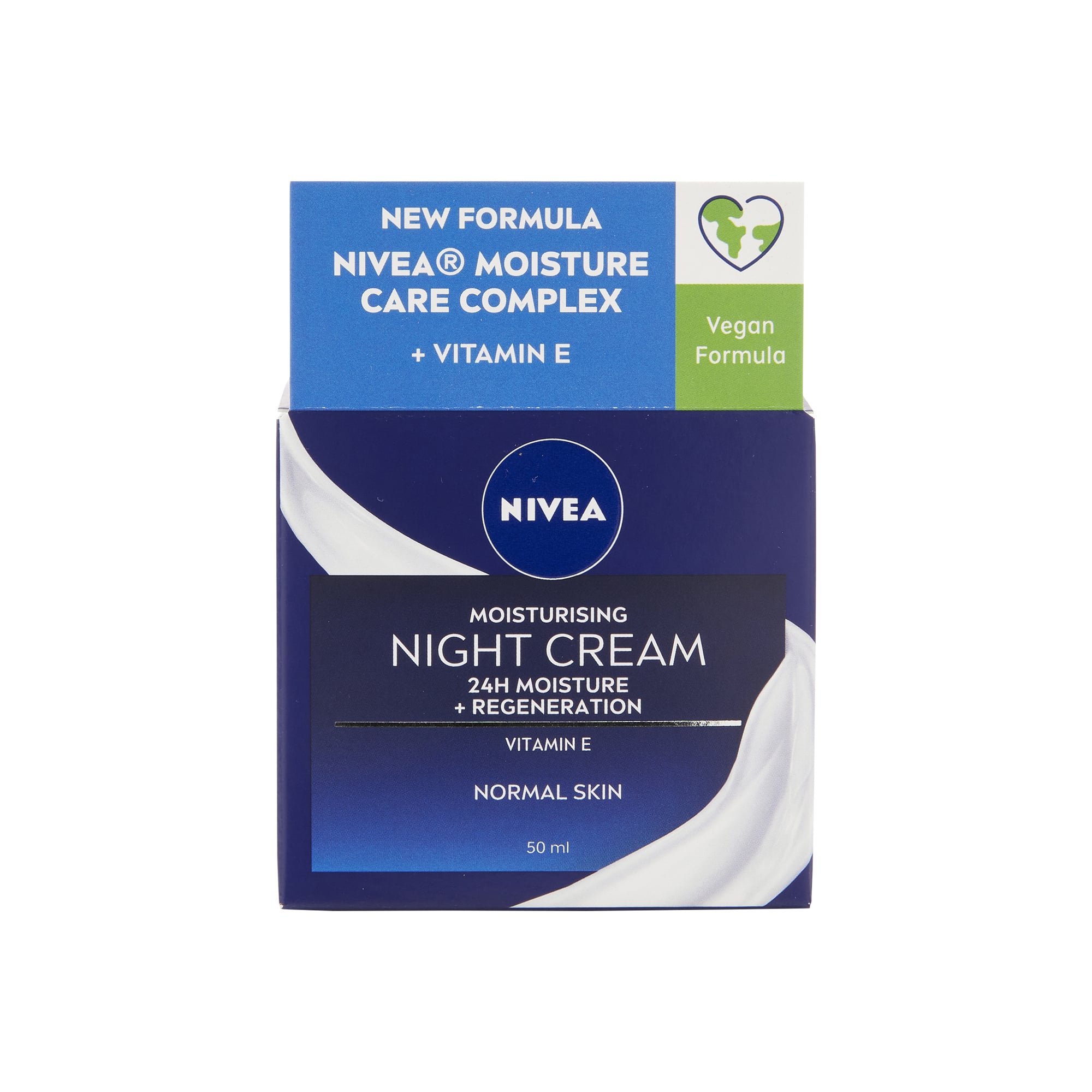 Photos - Cream / Lotion Nivea Moisturising Night Cream 24H 50ml 