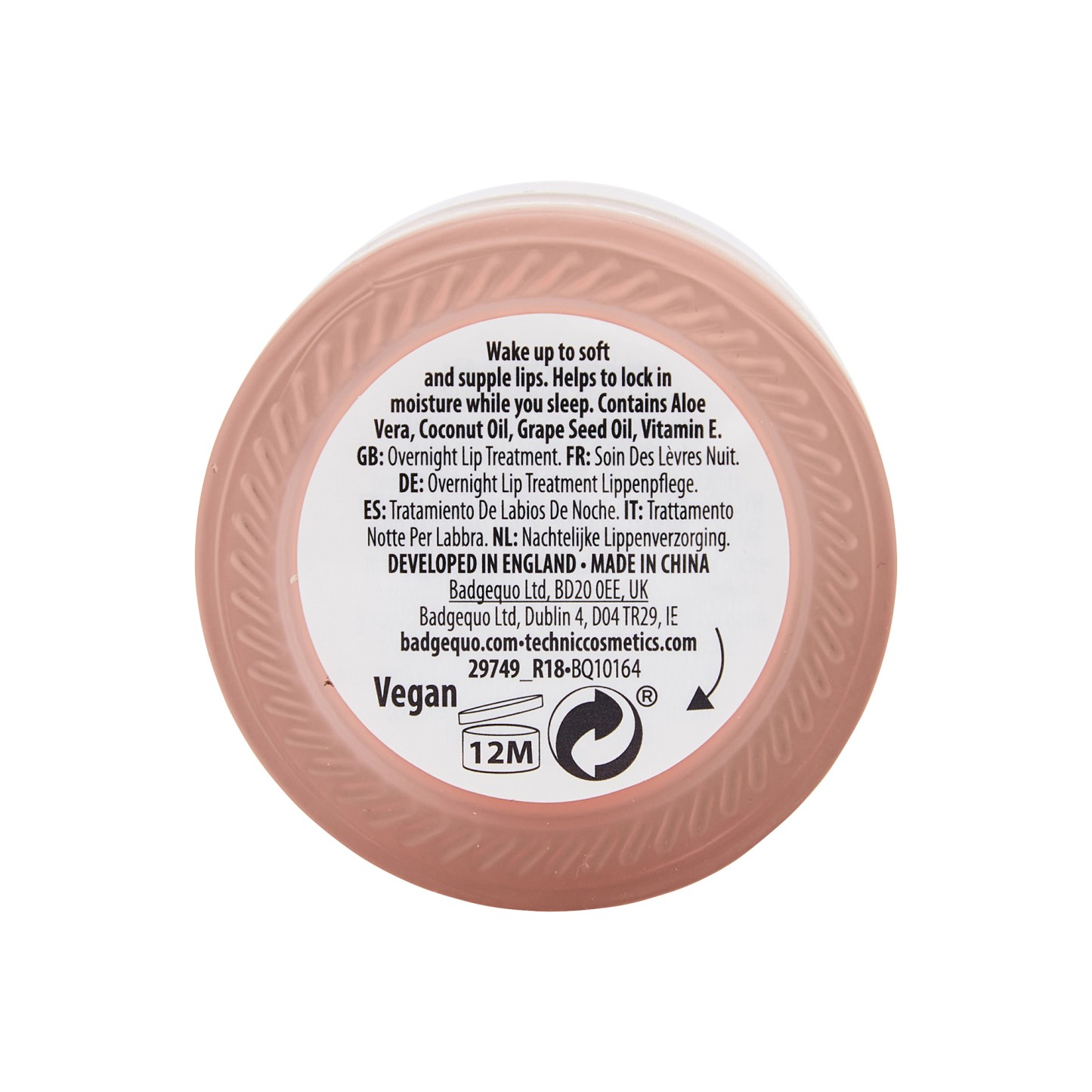 Technic Lip Sleep Mask