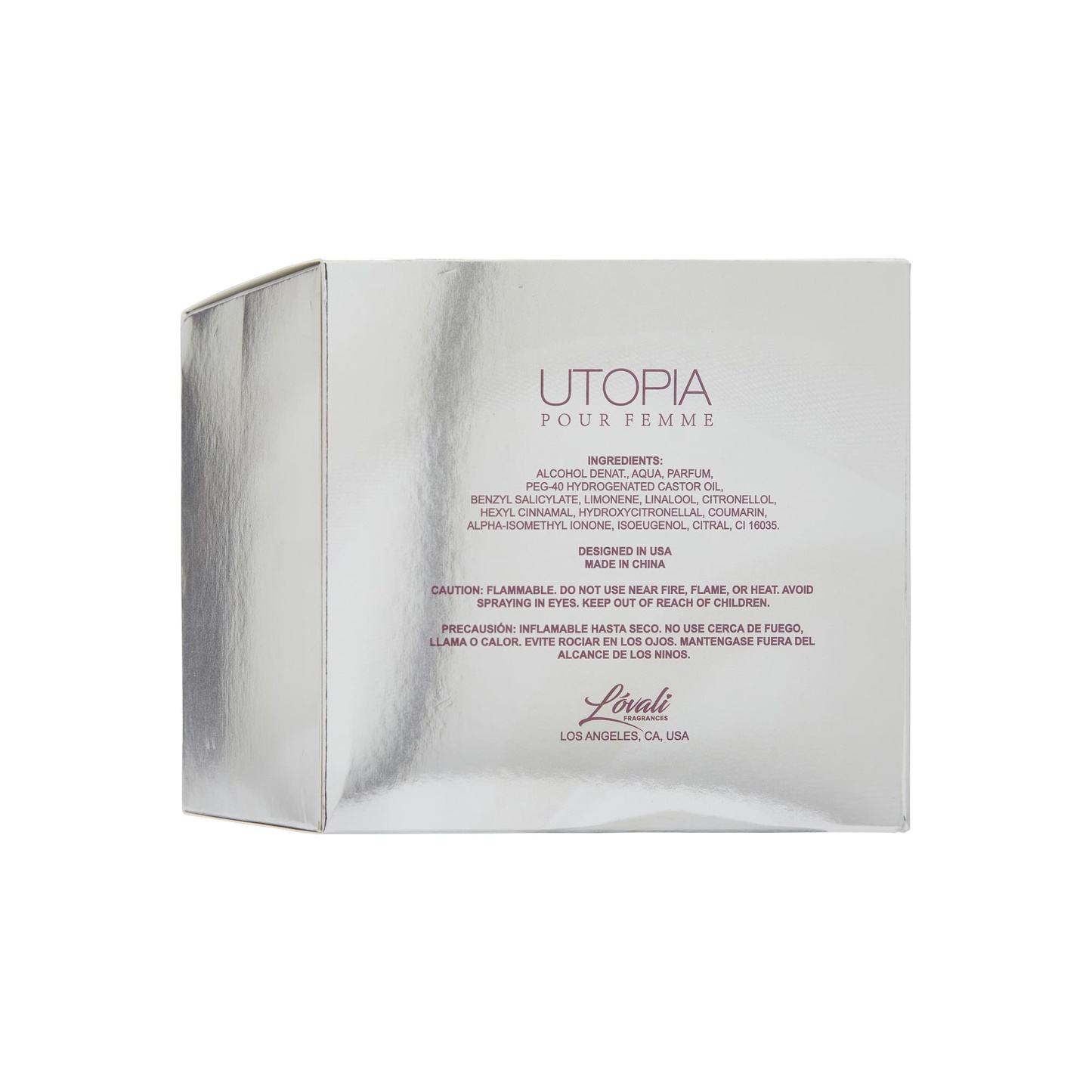 Lovali Utopia Eau de Parfum Spray 100ml