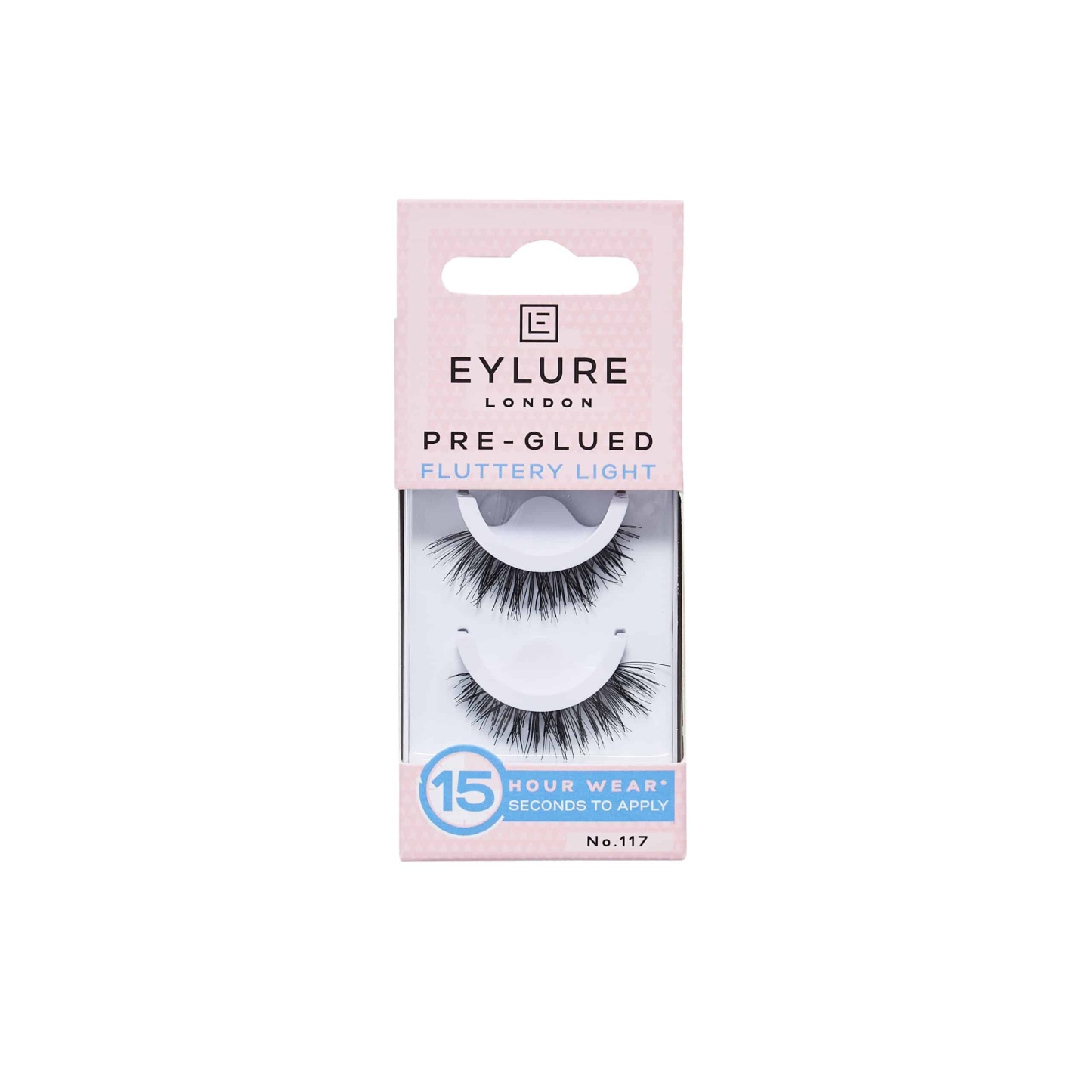 Eylure Pre-Glued Fluttery Light Lashes 117