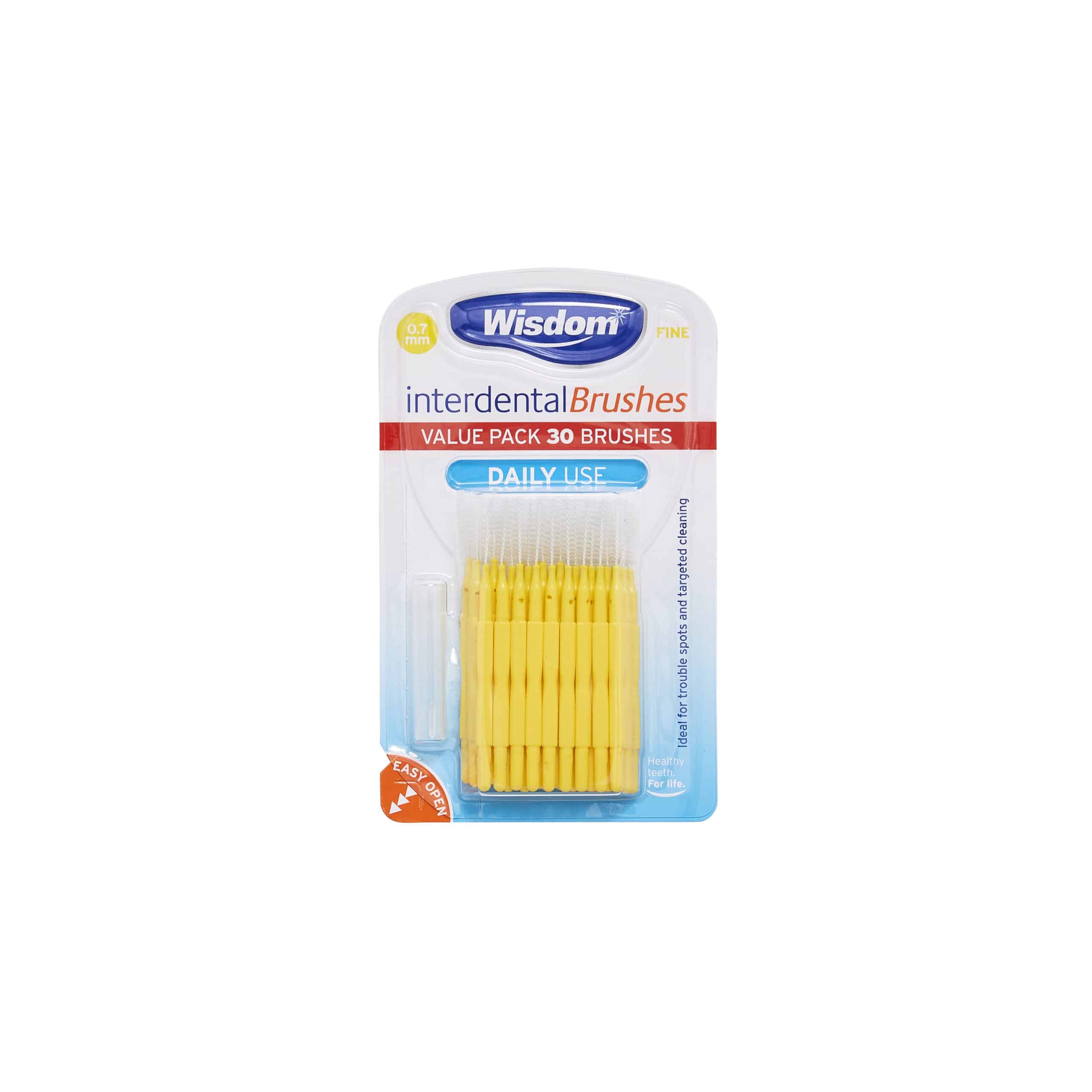 Wisdom Daily Interdental Brushes 0.7mm 30's