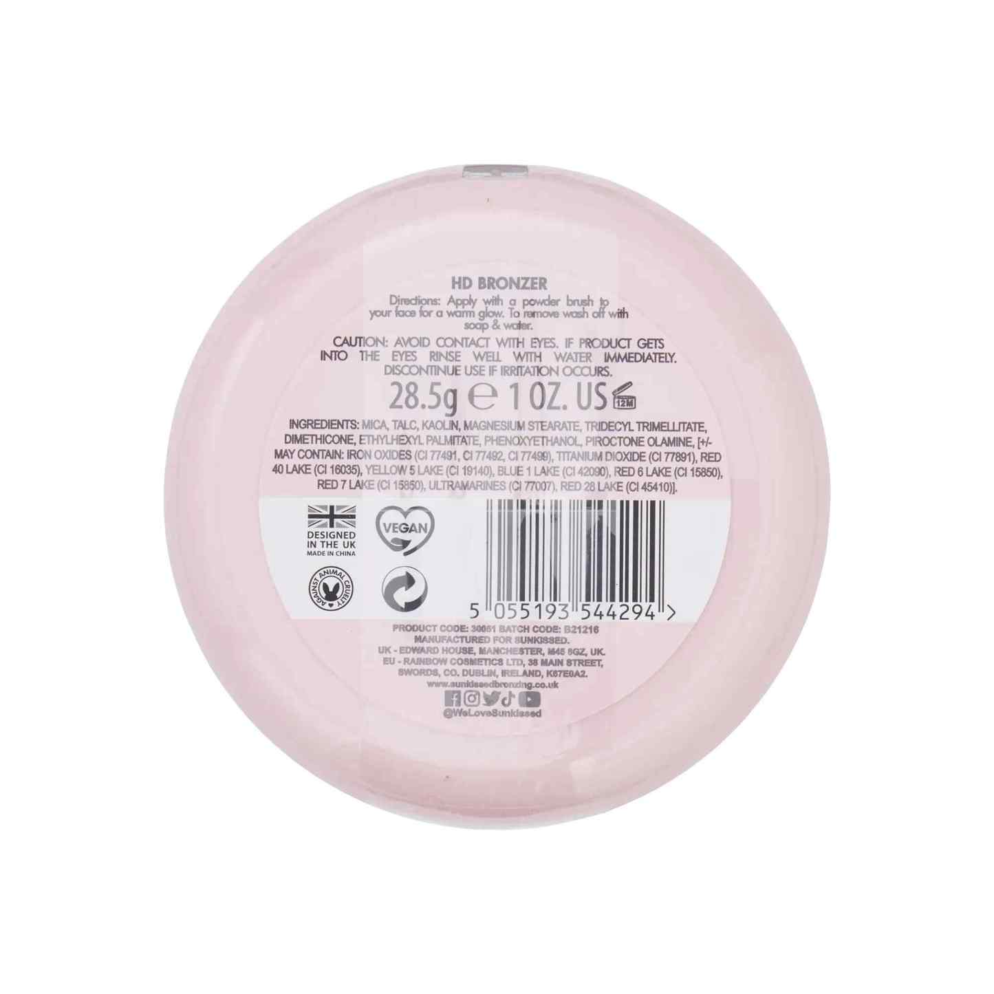 Sunkissed Sunsetter HD Bronzer 28.5g