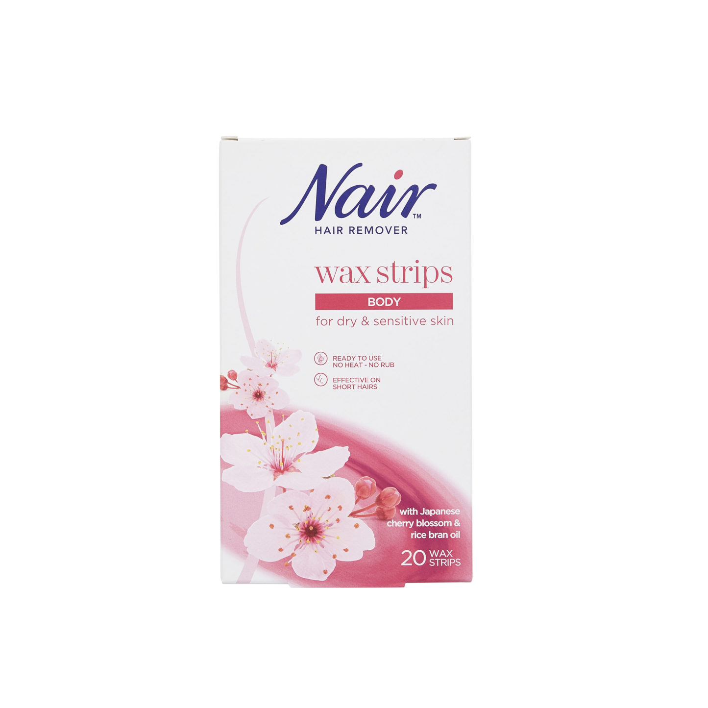Nair Wax Strips Body 20's