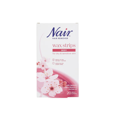 Nair Wax Strips Body 20's