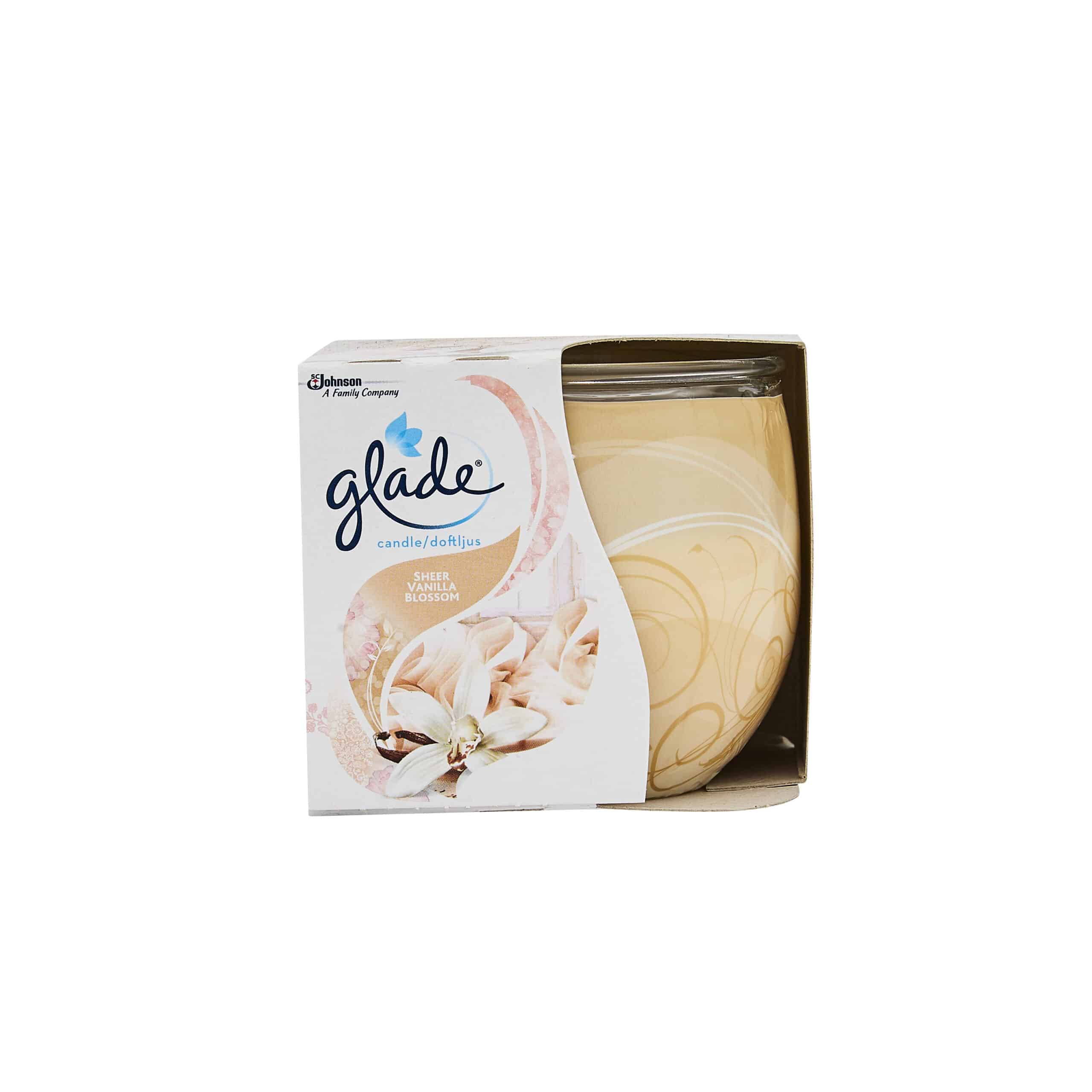 Glade Candle Sheer Vanilla Blossom 120g