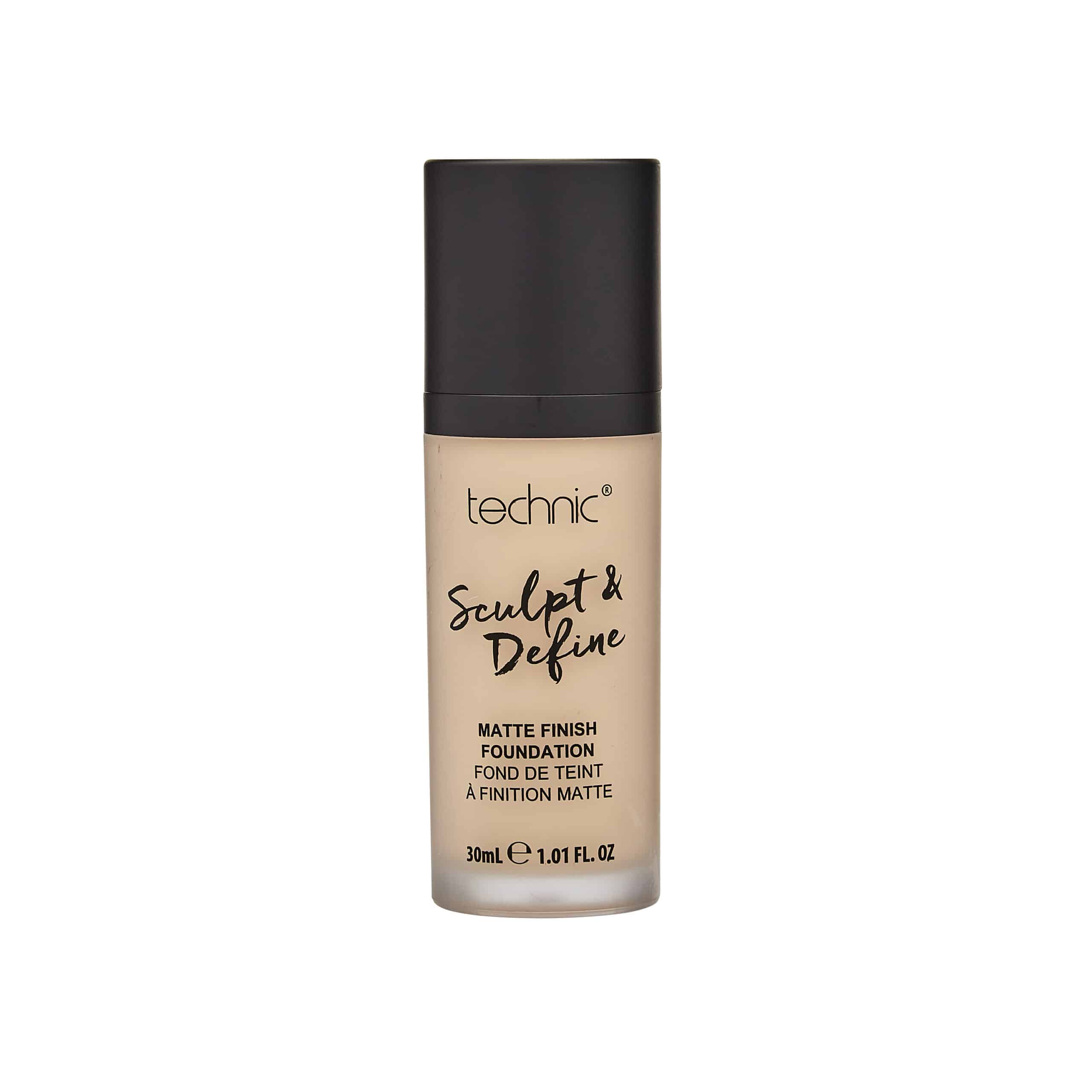 Technic Sculpt & Define Matte Finish Foundation Porcelain 30ml