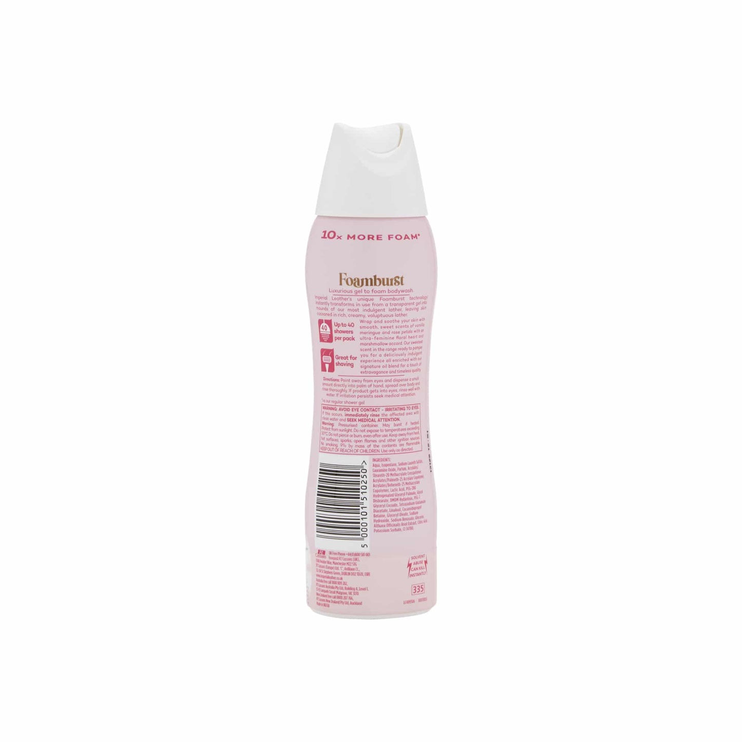 Imperial Leather Mallow & Cherry Blossom Pampering Foamburst 200ml
