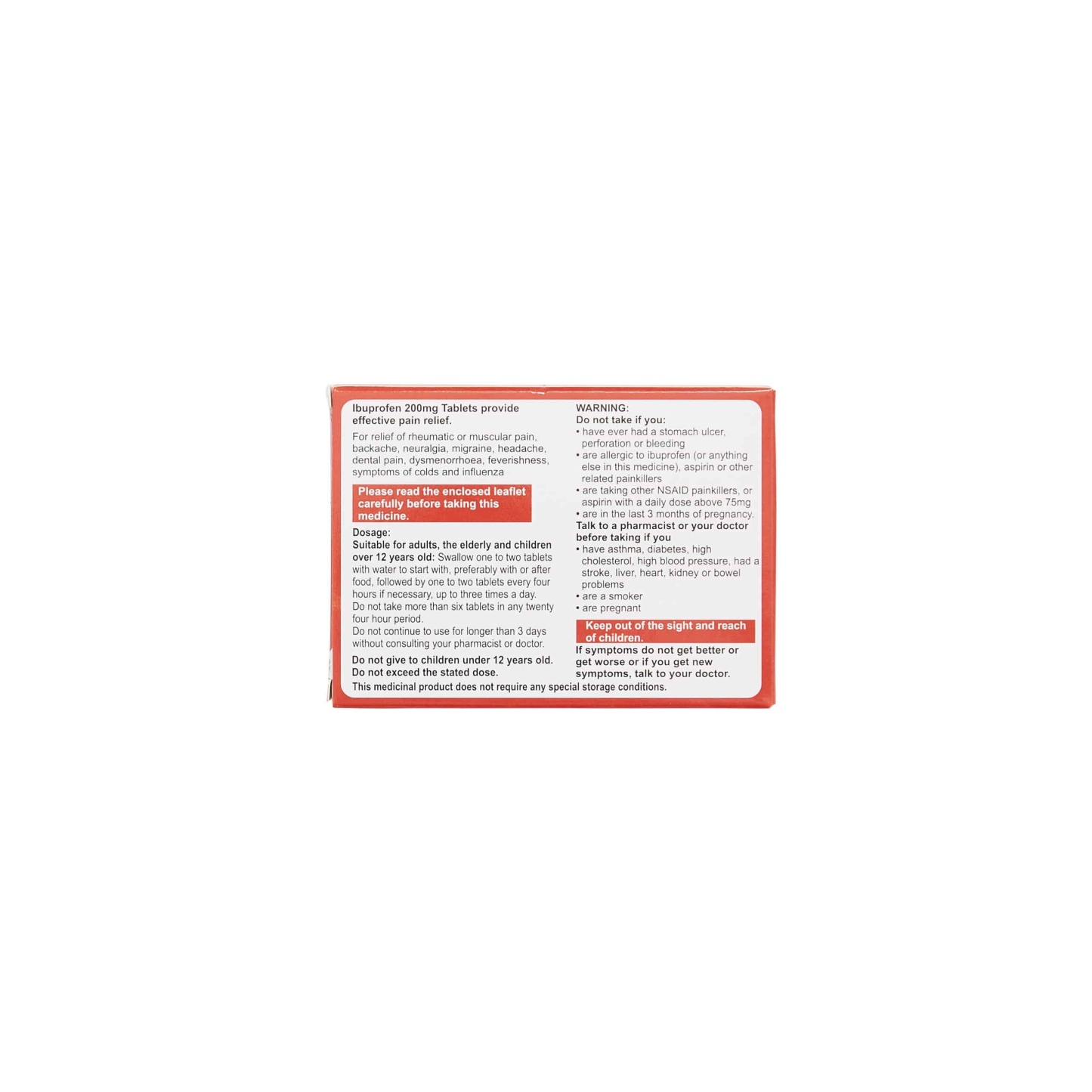 Flamingo Ibuprofen 200mg Tablets 16's