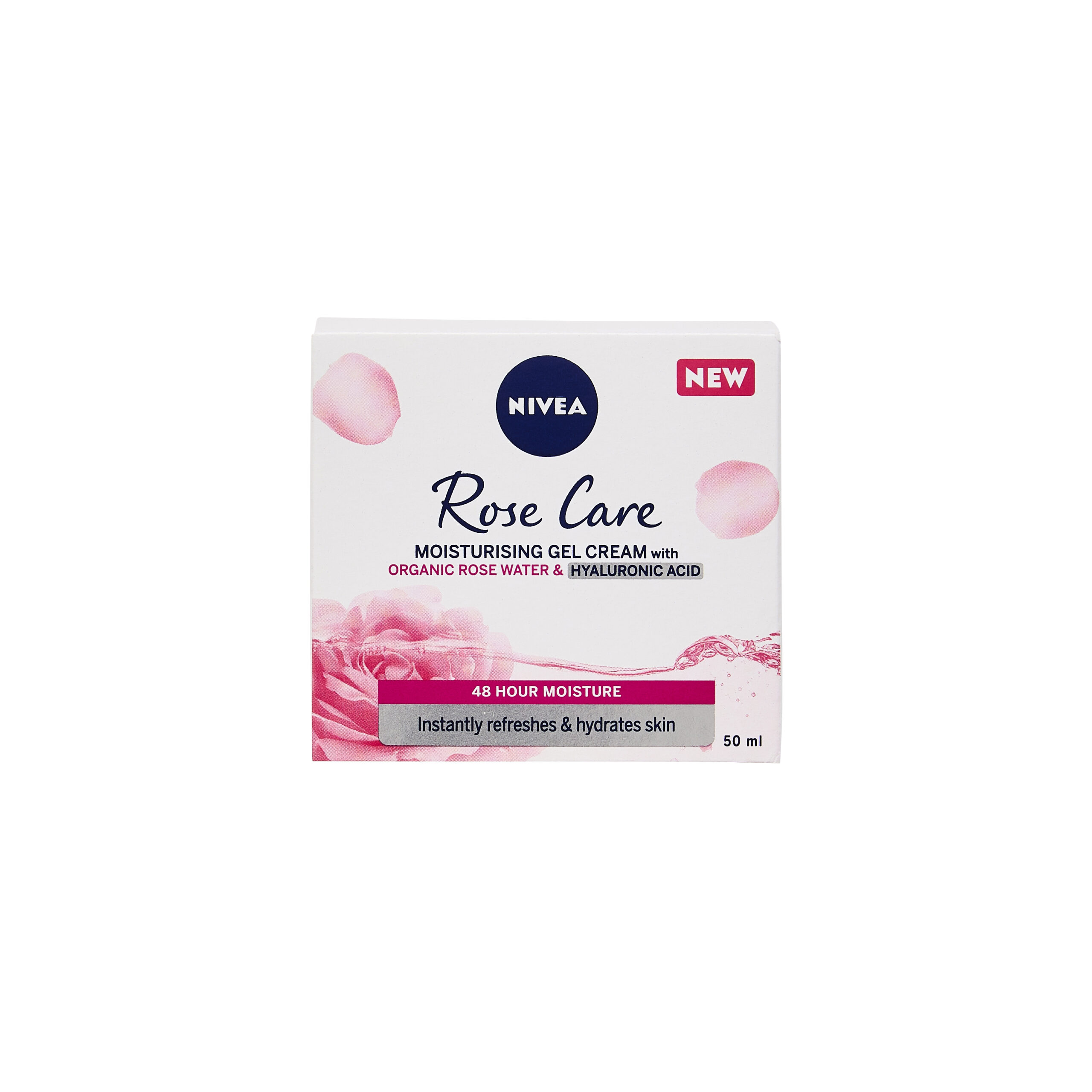 NIVEA Rose Care Moisturising Gel Cream 50ml