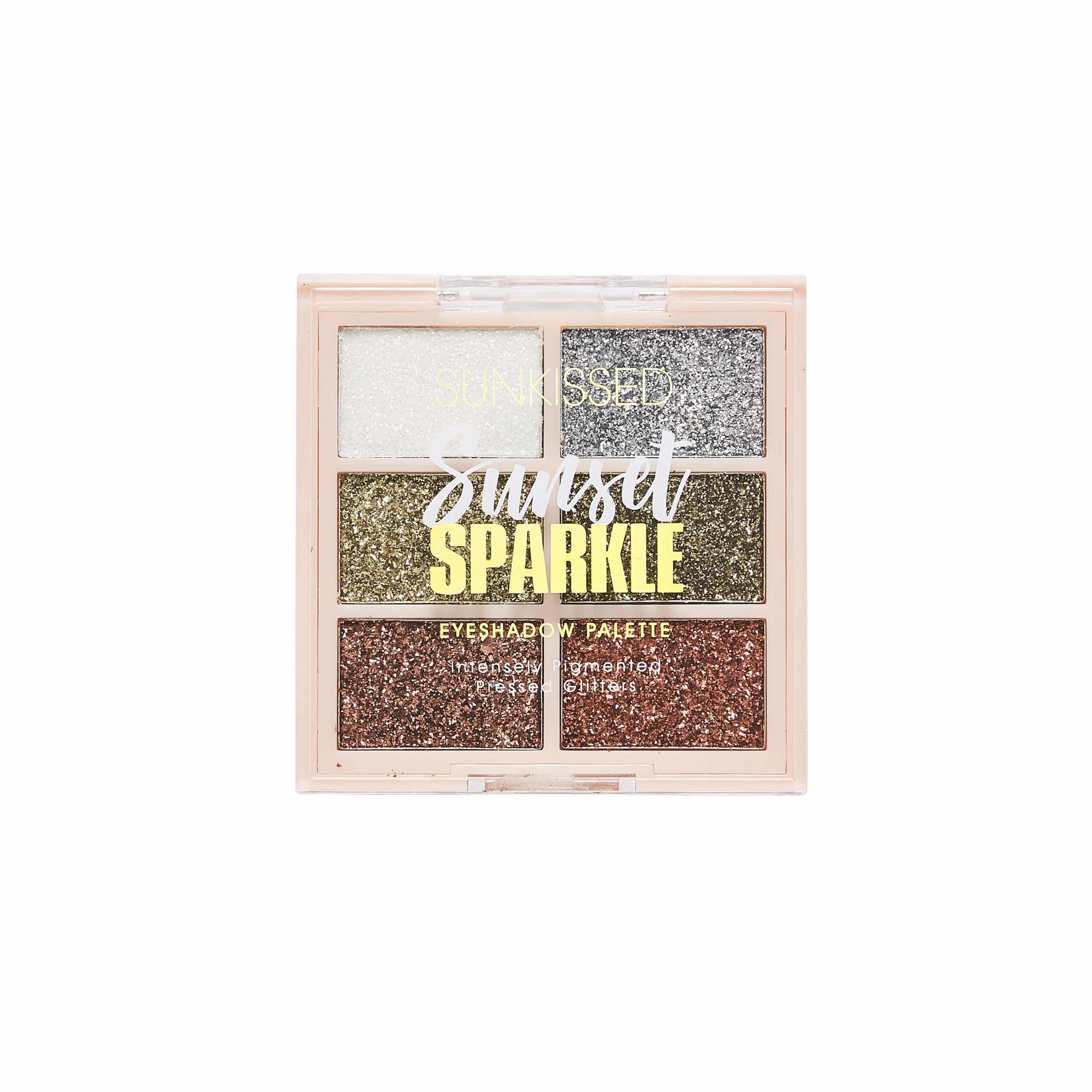 Sunkissed Sunset Sparkle Glitter Eyeshadow Palette 6 x 1.1g