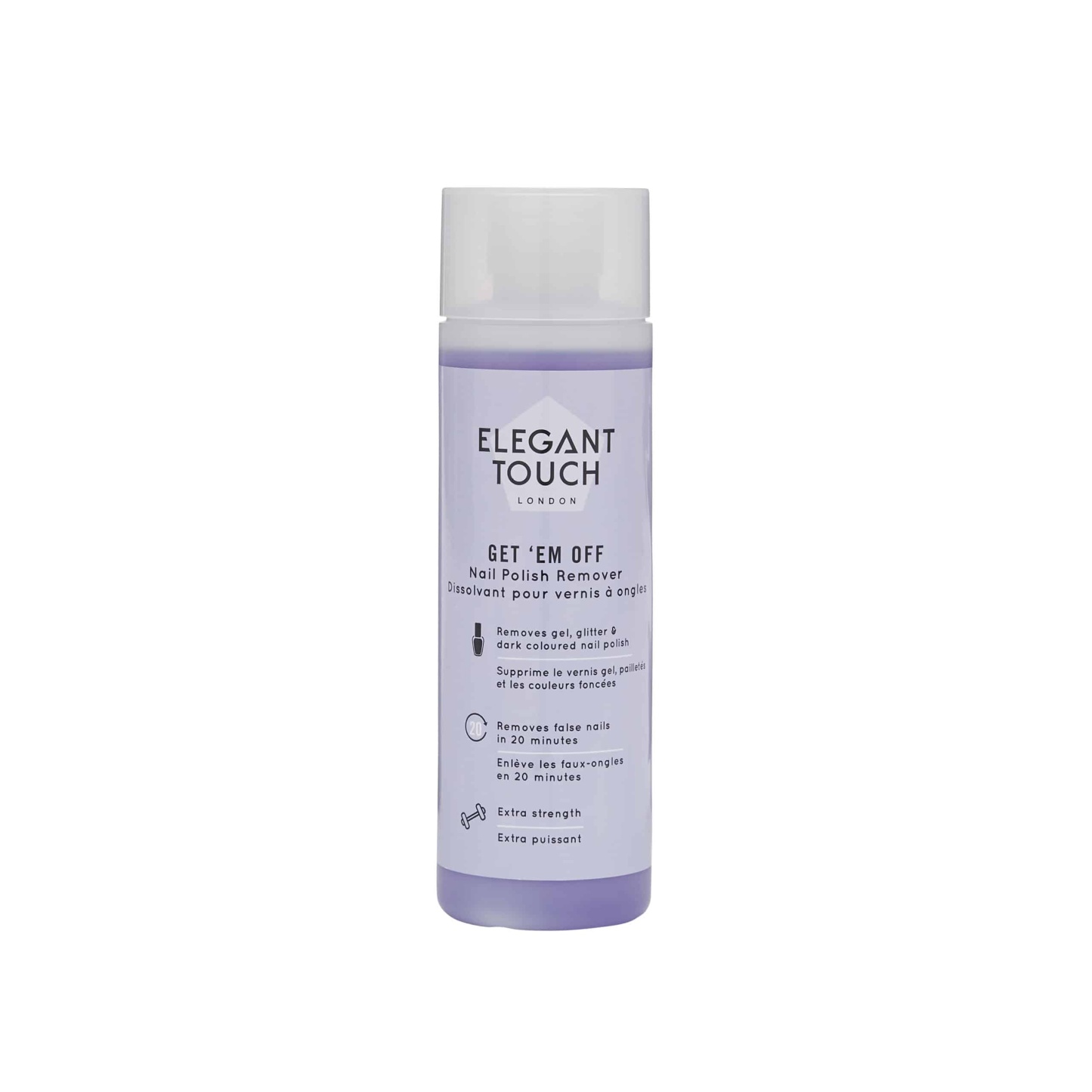 Elegant Touch Get 'Em Off Nail Polish Remover 200ml
