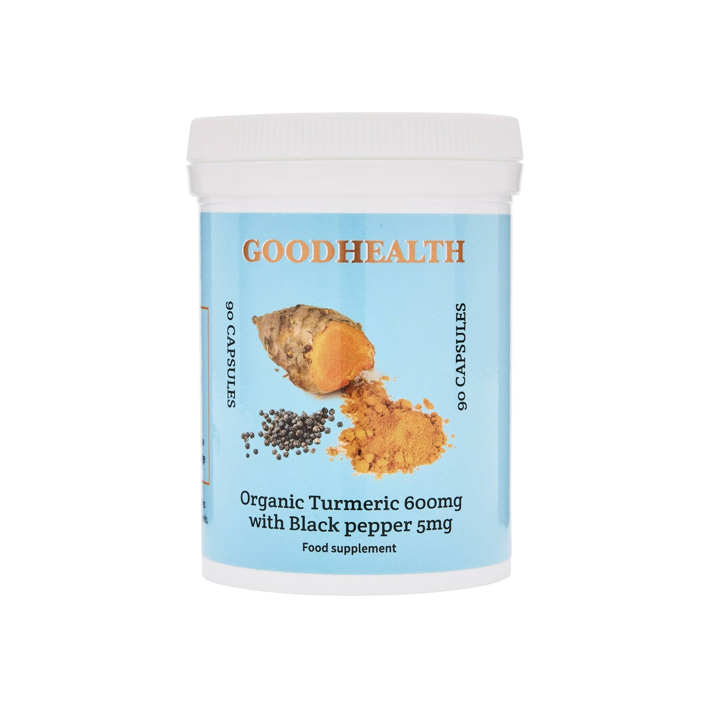 Goodhealth Organic Turmeric 600mg Capsules 90's