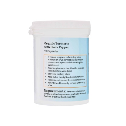 Goodhealth Organic Turmeric 600mg Capsules 90's