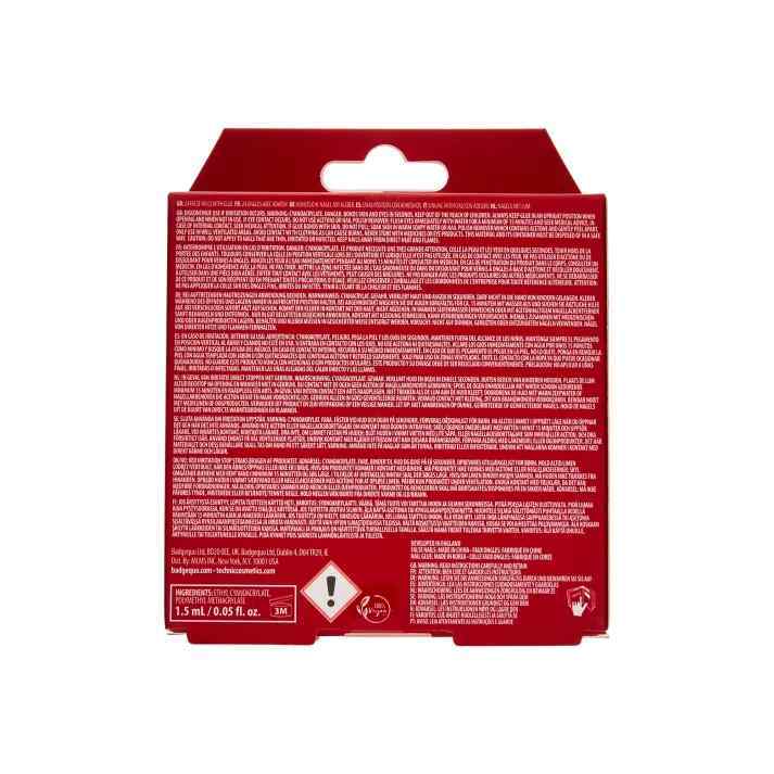 Technic Stiletto False Nails - Gloss Red