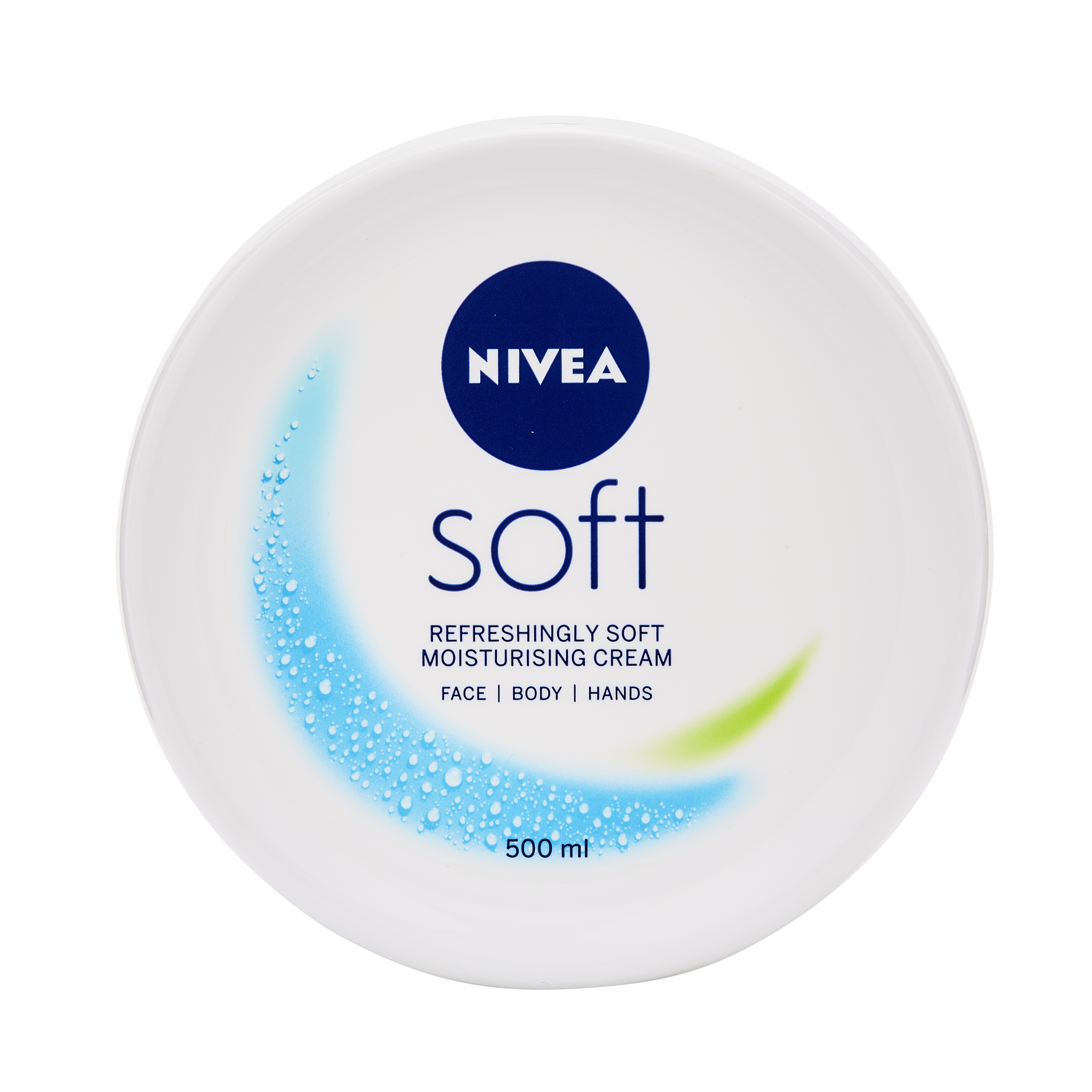 NIVEA Soft Moisturising Cream for Face, Hands & Body 500ml