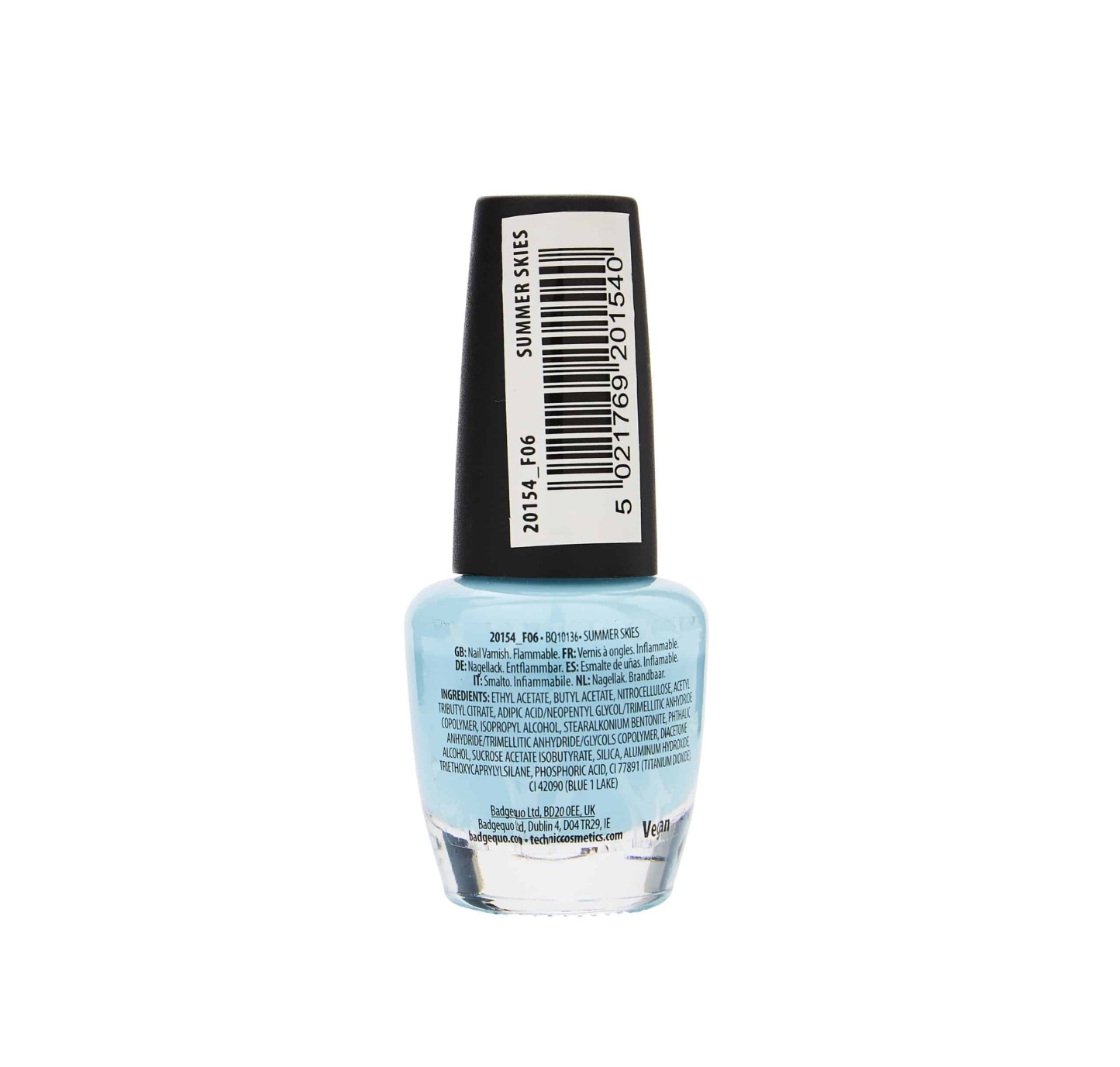 Technic Nail Varnish Summer Skies 12ml