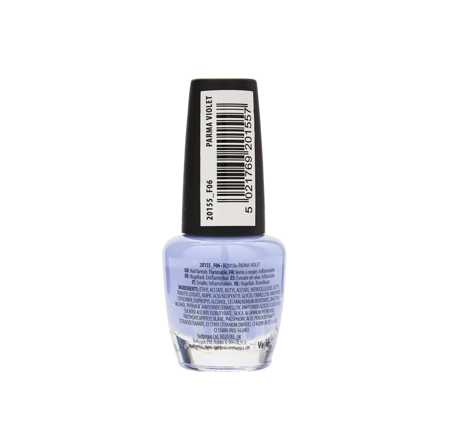 Technic Nail Varnish Parma Violet 12ml