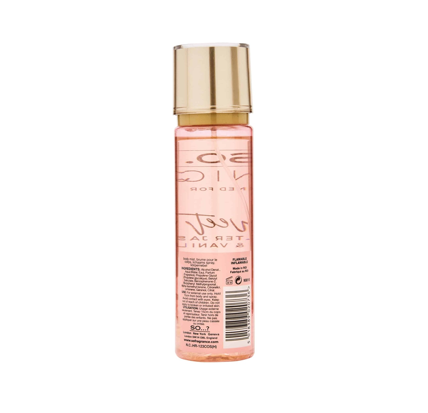 So…? Unique Sweat Pea Body Mist 150ml