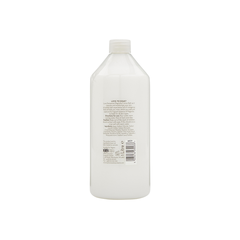 Pampered Magnolia Creme Bath 1L