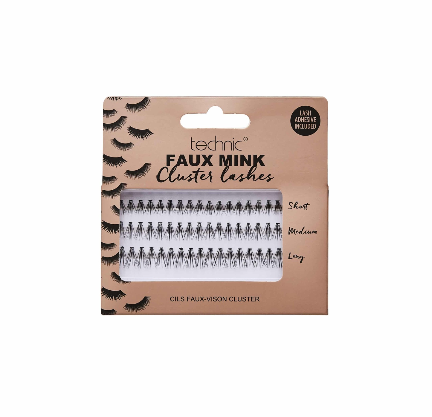 Technic Faux Mink Cluster Lashes