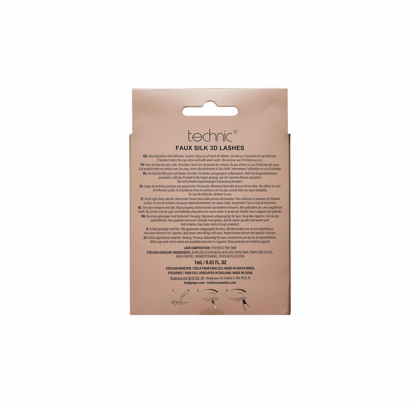 Technic Luxe Cashmere Eyelashes Amelie