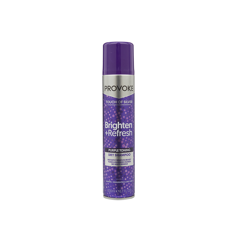 Provoke Touch of Silver Purple Toning Dry Shampoo 200ml