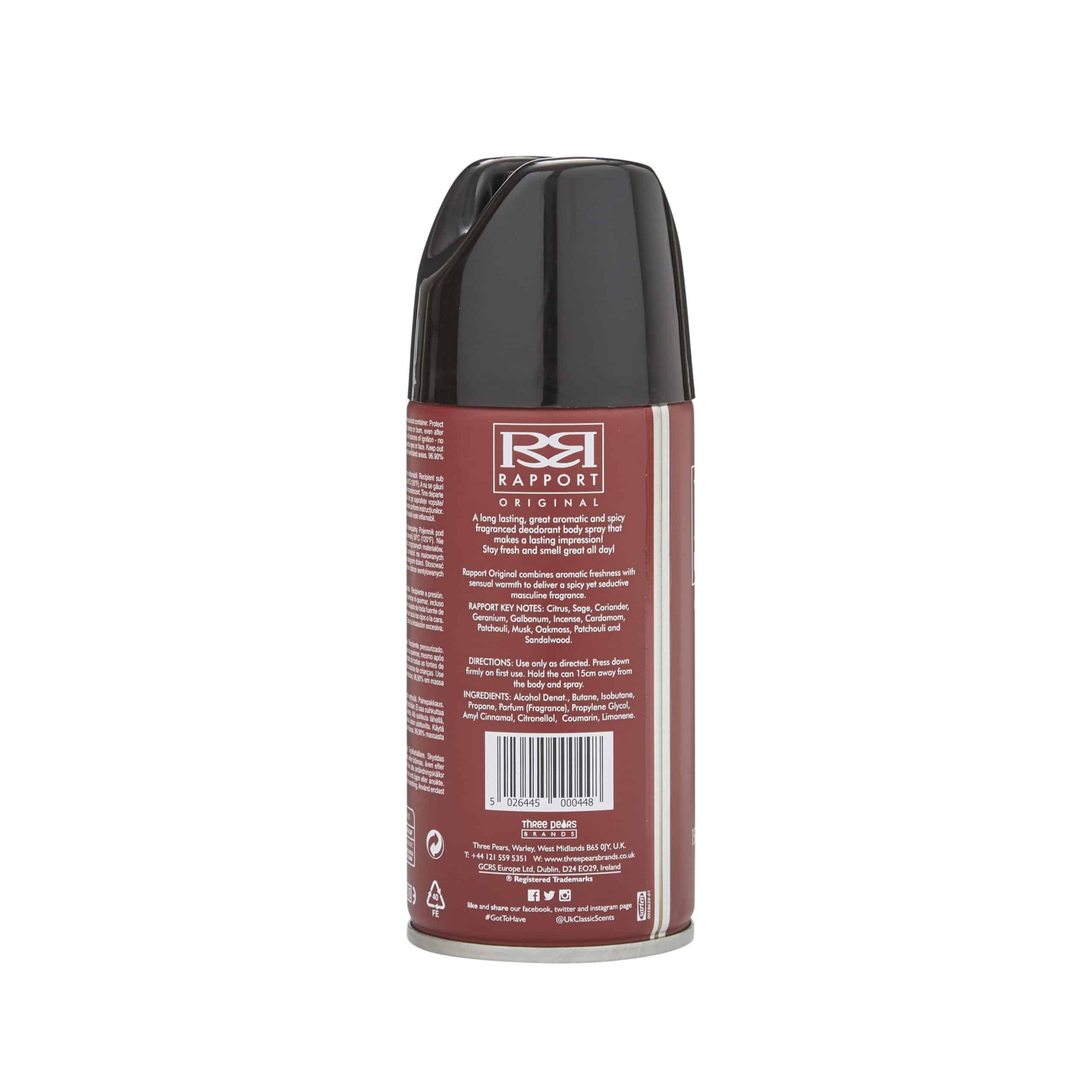 Rapport Original Deodorant Body Spray 150ml