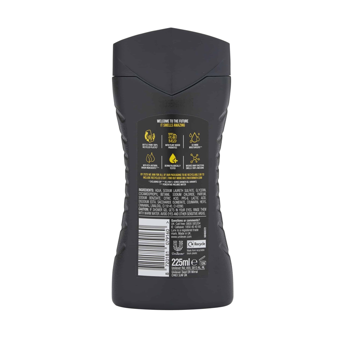 Lynx Africa Body Wash 225ml