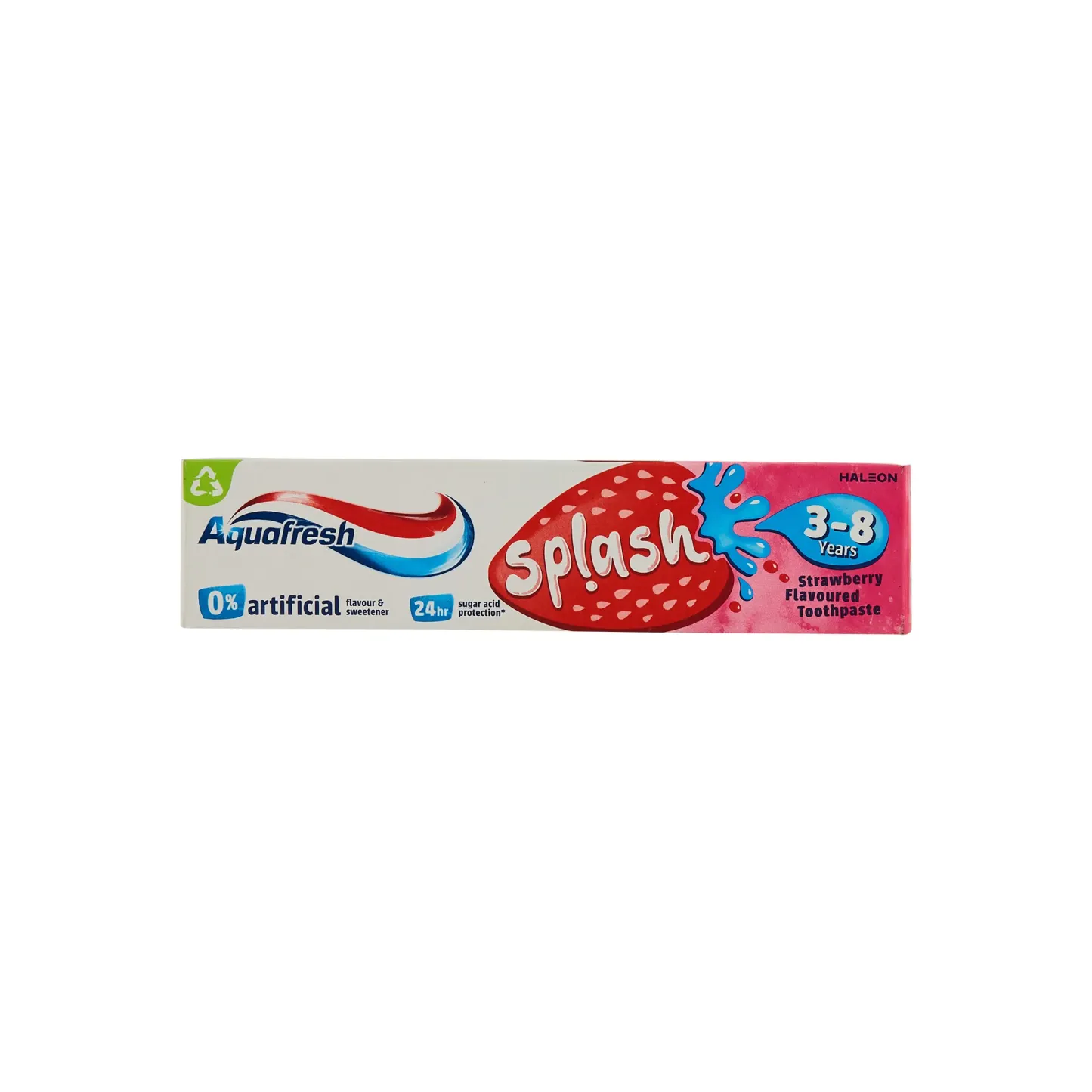 Aquafresh Splash 3-8 Years Strawberry Toothpaste 50ml