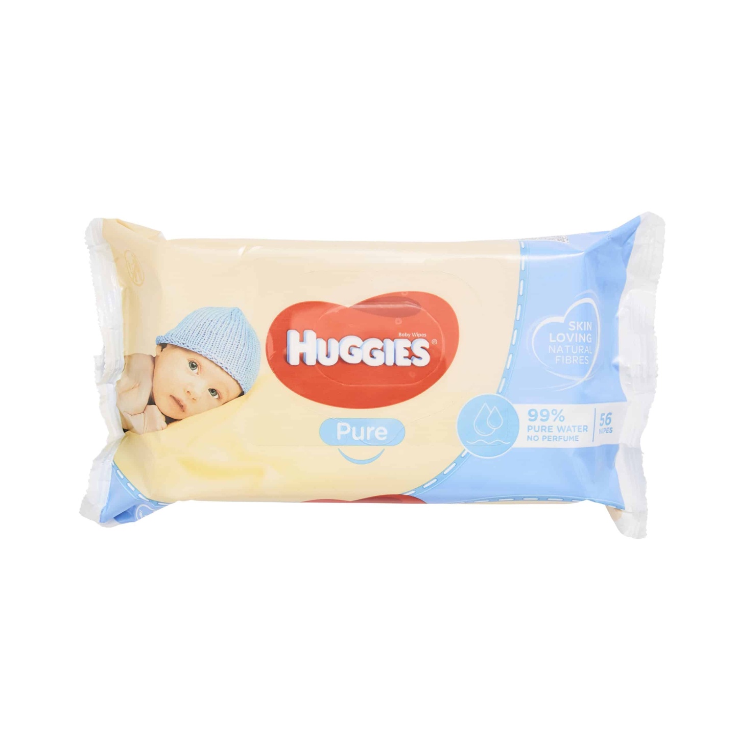 Huggies Pure Baby Wipes 56's