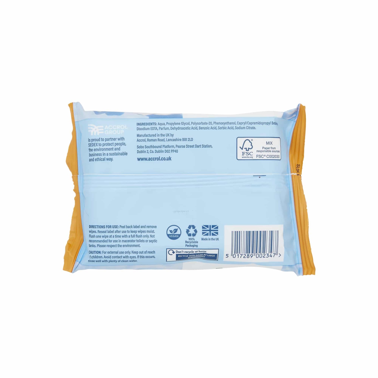 Cherish Fresh & Gentle Flushable Feminine Wipes 15's
