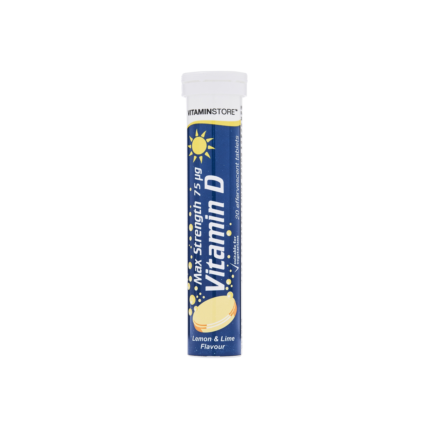 Effervescent Max Strength Vitamin D 75ug Tablets
